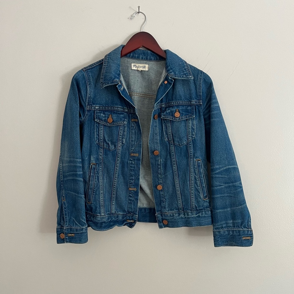Madewell denim jacket, size small